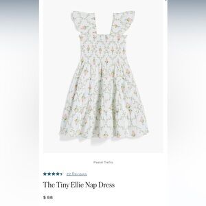 New with tags girls hill house Ellie nap dress size 7/8